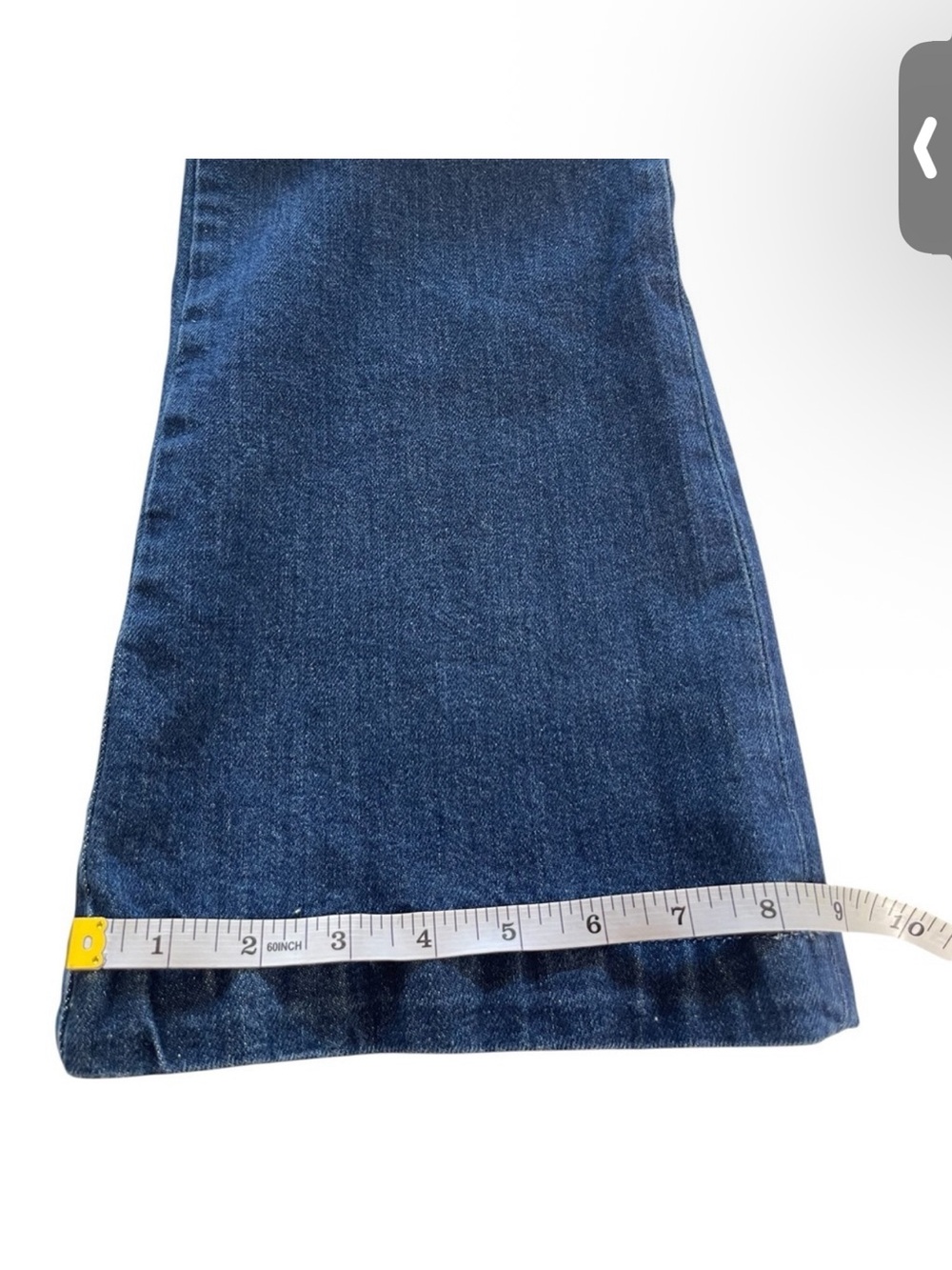 Paige Dark Denim Cargo Jeans Gracie Lou High Waisted Size 31 - Picture 4 of 14